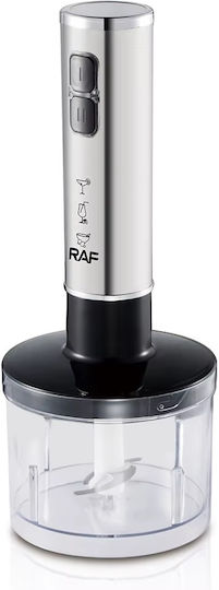 Raf Ραβδομπλέντερ με Ανοξείδωτη Ράβδο 1600W Μαύρο