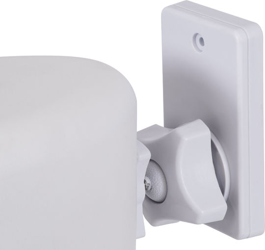 GloboStar Παθητικά Επιτοίχια Ηχεία 80W (Ζεύγος) 17x14x23εκ. Λευκά