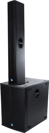 GloboStar 98027 Passive Pair PA Speakers 480W with Woofer 6" 24.2x12.9x15.8cm.