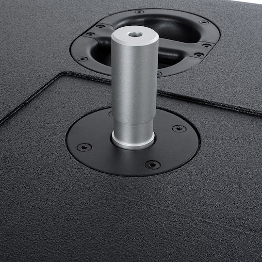 GloboStar 98028 Powered Pair Subwoofer PA 600W 18" 71x70x47.5cm.
