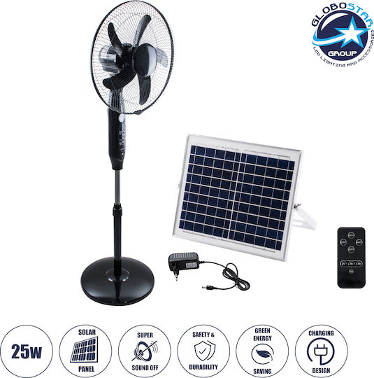 GloboStar Solar System with Fan SOLARE-FAN 85358