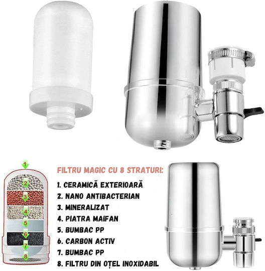 Drinking Water Filter Filtru de apă pentru robinet Inox Ceramică