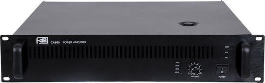 GloboStar CA660 Integrated Commercial Amplifier 660W/4Ω Black