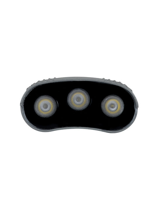 GloboStar Treelightzina Außenstehlampe LED Wall Washer 3W mit Natürliches Weiß Licht IP65 Graue