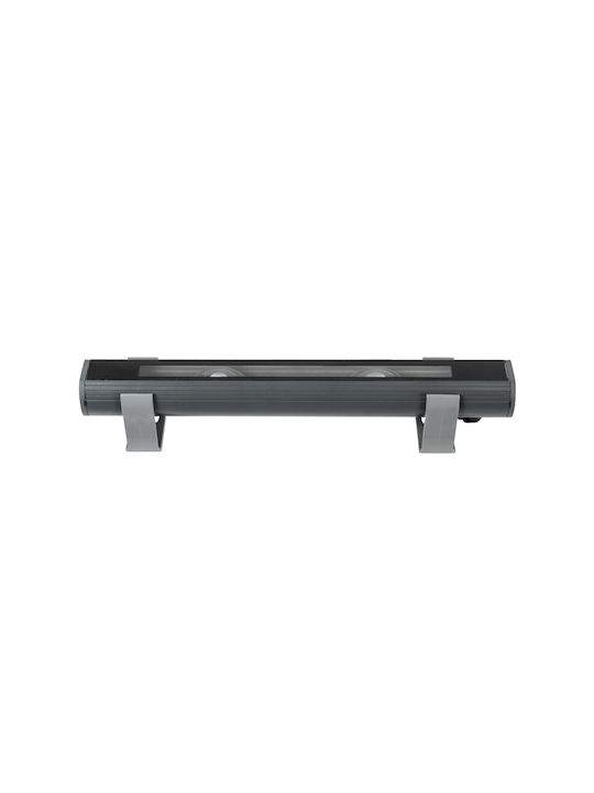 GloboStar Window-Bari Lampă De Podea Pentru Exterior LED Mașină De Spălat Pe Perete 12W RGBW IP65 Gri