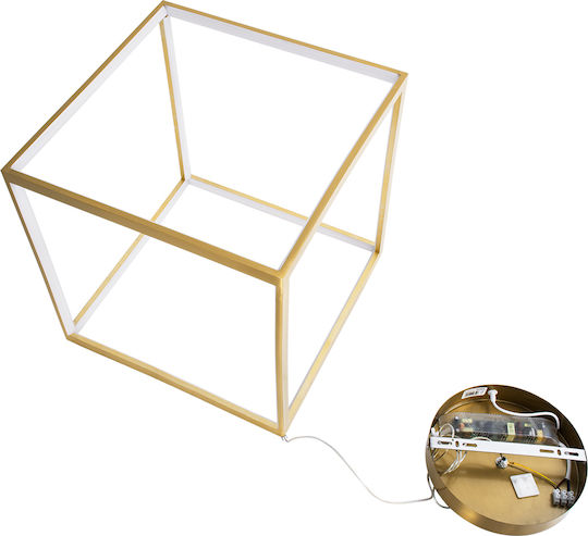 GloboStar Kiboo Hängelampe Gold 40x40x40cm.
