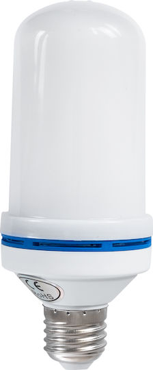 GloboStar LED-Lampe 9W 150mm für Fassung E27 und Form A60 Warmes Weiß 450lm