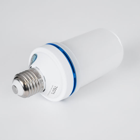 GloboStar LED-Lampe 9W 150mm für Fassung E27 und Form A60 Warmes Weiß 450lm