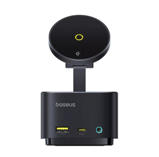 Baseus Magsafe Ladegerät 15W Schwarzs (Mag Pro Series II 7-in-1)
