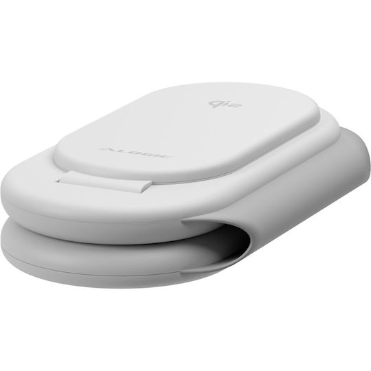 Alogic Kabelloses Ladegerät (Qi Pad) Weißs (PackAway)