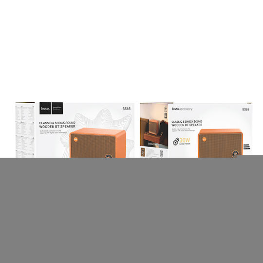 Hoco Зарядно без кабел с USB-A порт и USB-C порт 30W Power Delivery / Quick Charge 3.0 Черен (N63)