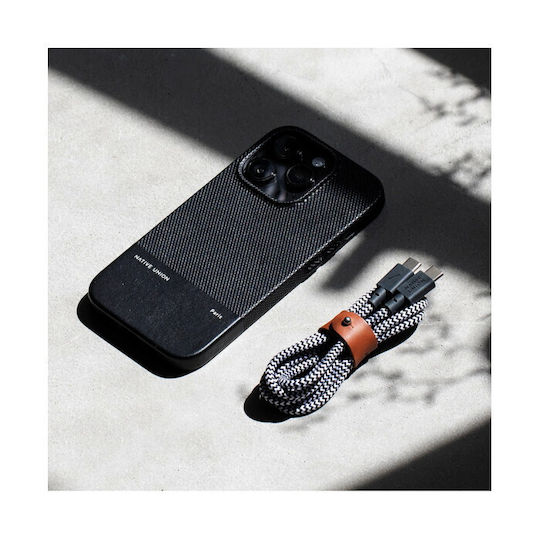 Native Union GaN с USB-C порт и кабел USB-C - USB-C 30W Power Delivery Бял (FAST30-CC-WHZEB-EU)