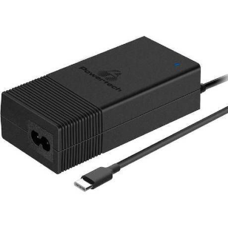 Powertech Φορτιστής με Θύρα USB-A και Καλώδιο micro USB Μαύρος (PT-115)