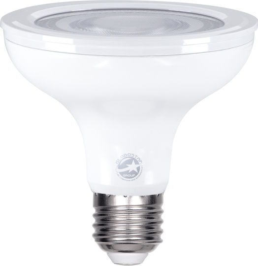 GloboStar LED крушка 15W 95mm за фасунга E27 и форма PAR30 Неутрално бяло 1455лм Димируем