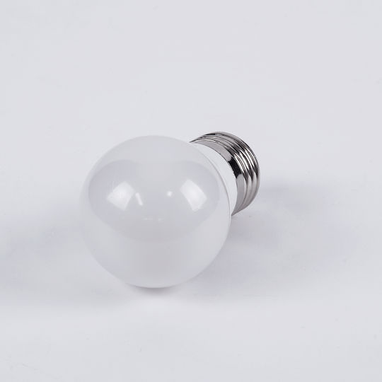 GloboStar Λάμπα LED 4W 78mm για Ντουί E27 και Σχήμα G45 Θερμό Λευκό 376lm