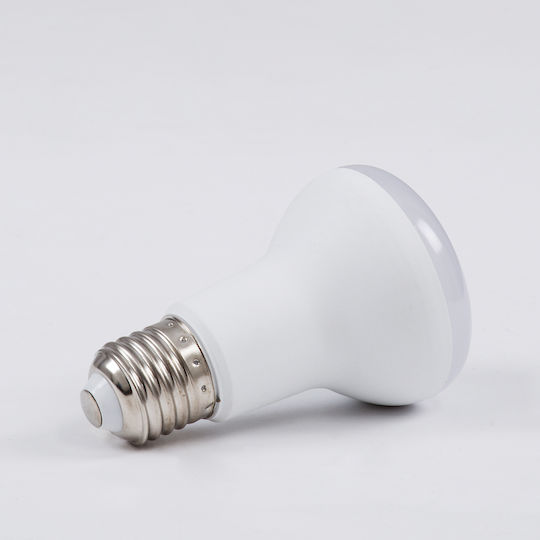 GloboStar Λάμπα LED 10W 104mm για Ντουί E27 και Σχήμα R63 Ψυχρό Λευκό 1000lm
