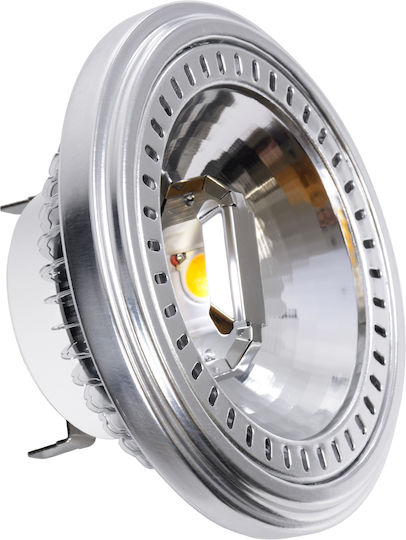 GloboStar Darko Indirect Anti Glare LED крушка 14W 90mm за фасунга GU10 и форма AR111 Хладно бяло 1694лм Димируем