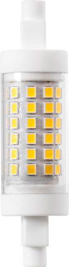 GloboStar LED-Lampe 7W 78mm für Fassung R7S Naturweiß 819lm