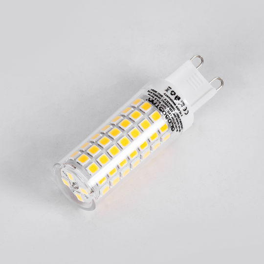 GloboStar Λάμπα LED 4W 70mm για Ντουί G9 Φυσικό Λευκό 564lm Dimmable