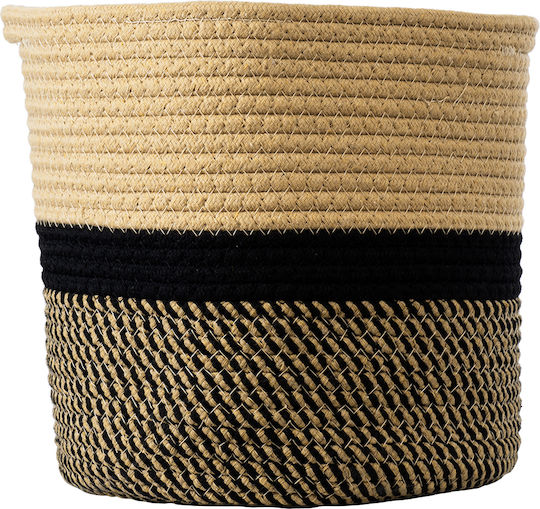GloboStar Hydra Planter Fabric Beige with Stand 25x25x25cm.