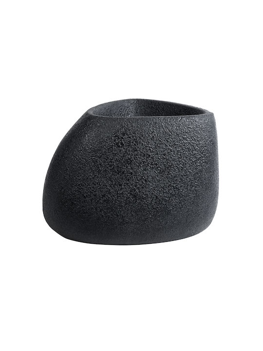 GloboStar Chloe Ghiveci Poliester Negru 60x55x43εκ.