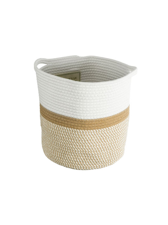 GloboStar Κασπώ Rattan Μπεζ 30x30x30εκ.