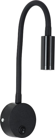 GloboStar Goose Single LED Natural White Spot in Black Color