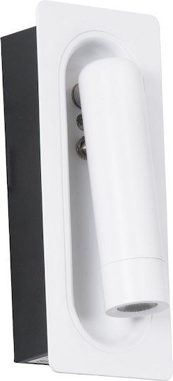 GloboStar Manhattan Modern Lamp Wall with Integrated LED and Natural White Light 7x17cm