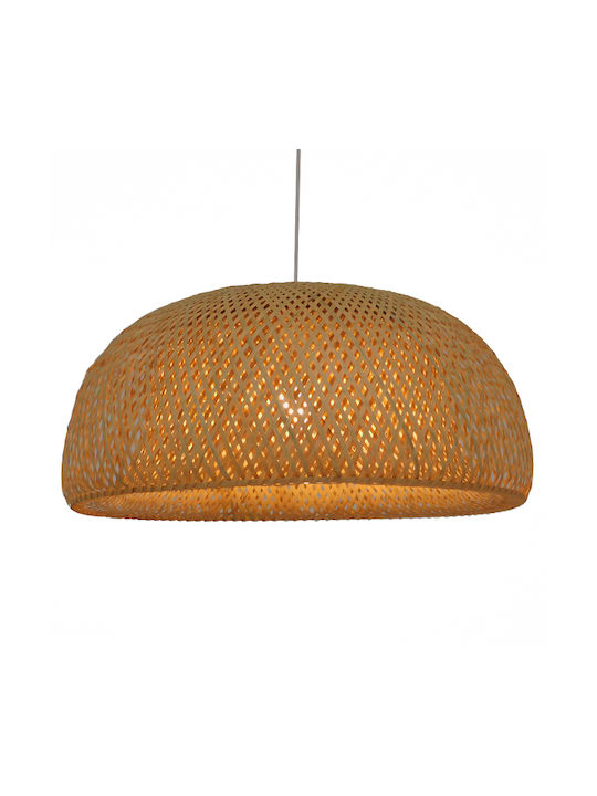 GloboStar Bermuda Pendant Light Brown with Socket E27 60x29cm