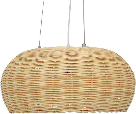 GloboStar De La Mer Lumini Suspendate Maro Boem Cu Pantaloni Evazati Cu Bază De Bec E27 45x45x24cm