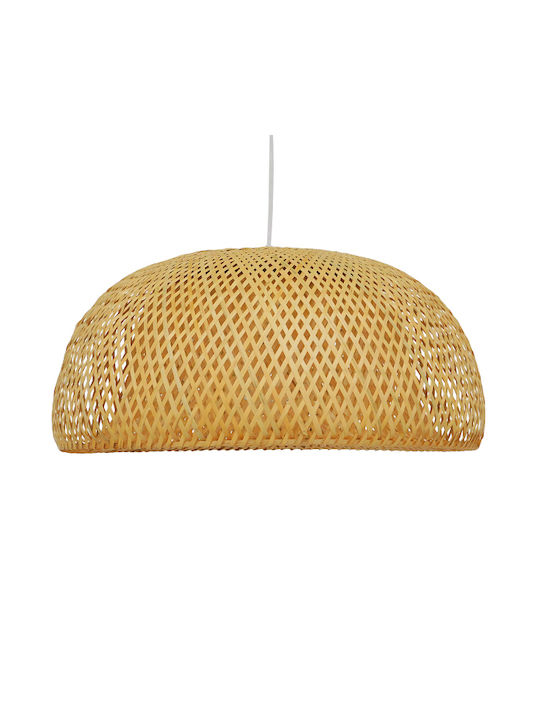 GloboStar Bermuda Pendant Light Brown with Socket E27 60x29cm