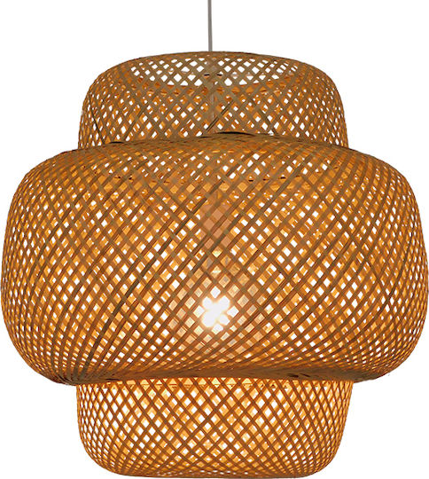 GloboStar Malvides Light Lustră Maro Rețea cu Dulie E27 56x54cm.