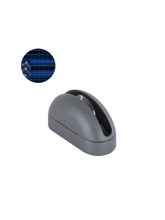GloboStar Window-Curba Aplica de exterior montată pe perete LED IP65 6W cu Alb reglabil Lumină