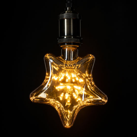 GloboStar LED крушка 3W 160mm за фасунга E27 Топло бяло 300лм