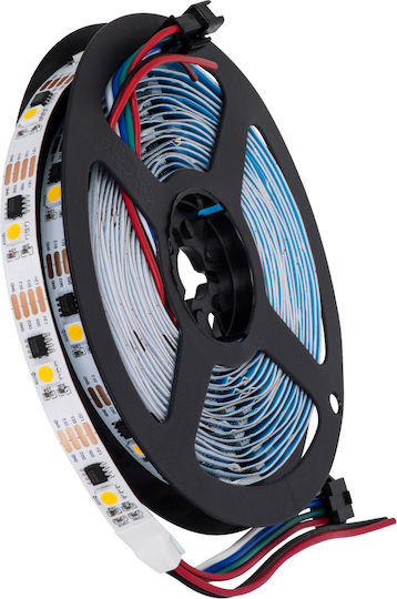 GloboStar LED Strip 12V Warm White Light 5m Type SMD5050