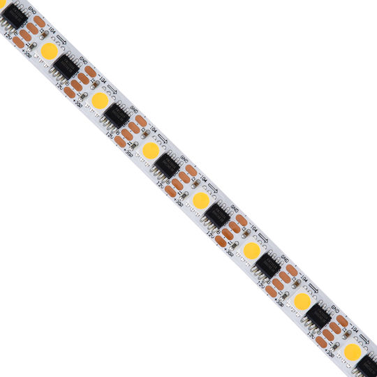 GloboStar Bandă LED 12V Alb Cald Lumină 5m Tip SMD5050