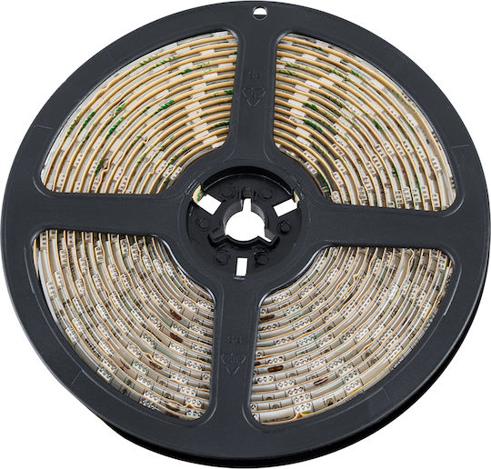 GloboStar Waterproof LED Strip 24V Cold White Light 5m Type SMD5050