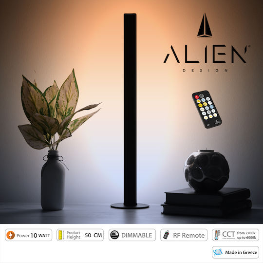 GloboStar Alien Diva Dekorative Lampe Bar Schwarz