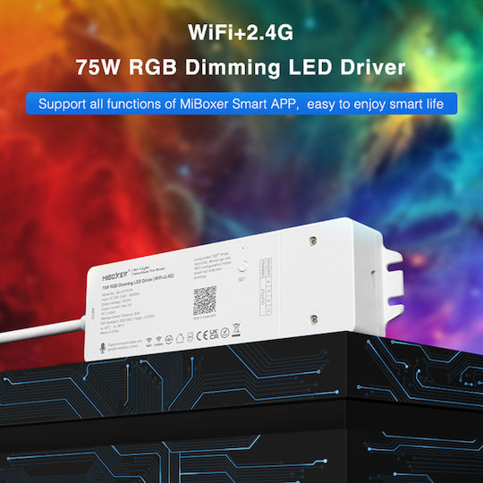 GloboStar Безжичен RGB контролер RF 71439