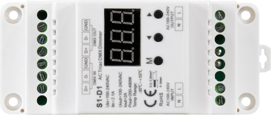 GloboStar SKYDANCE Dimmer Wall Mounted Dimmer 70672