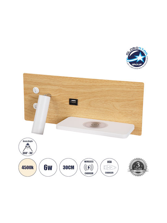 GloboStar Paladin Single LED Natural White Spot in Beige Color