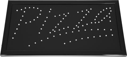 GloboStar Motion LED Sign One - Sided 48x25cm Red / Green