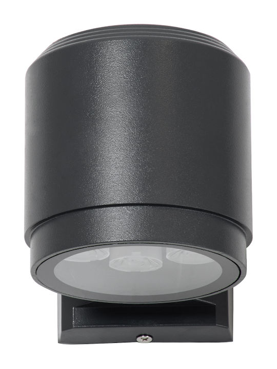 GloboStar Wall-Mounted Outdoor Spot LED IP67 12W with Natural White Light Double Beam