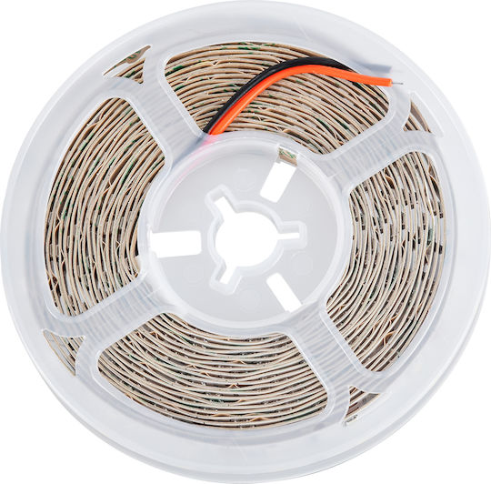 GloboStar Ταινία LED 12V Θερμό Λευκό Φως 5m Τύπου SMD2835
