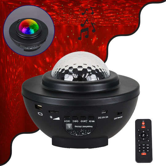 GloboStar Bluetooth/WiFi Dekorative Lampe Schwarz