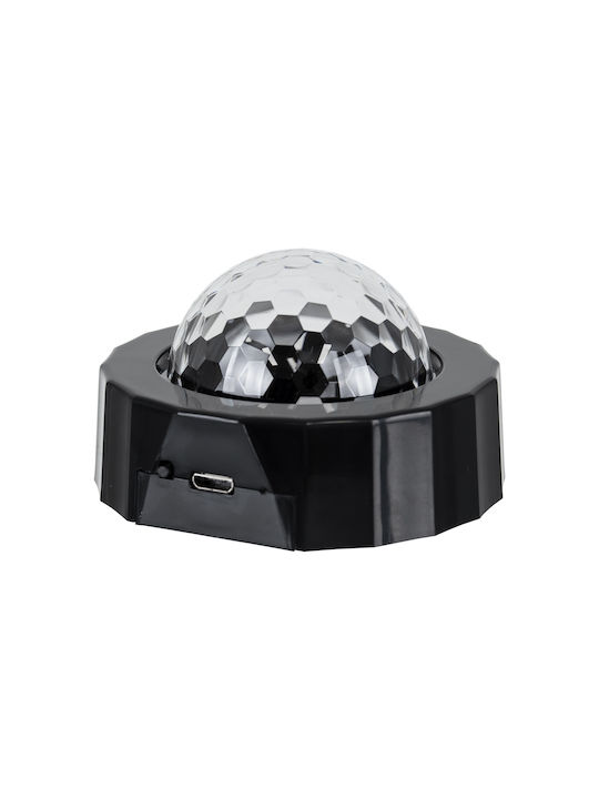 GloboStar Διακοσμητικό Φωτιστικό LED RGB Party Light 7.5x7.5x4.5εκ.