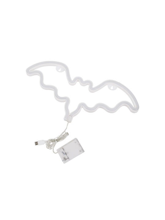 GloboStar Neon Διακοσμητικό Φωτιστικό Batman LED Φιγούρα 35.5x16εκ.