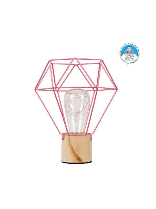 GloboStar Διακοσμητικό Φωτιστικό Antler LED Θερμό Λευκό 3000K 19x19x18.5εκ.