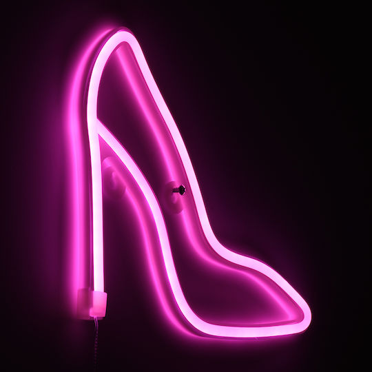 GloboStar Women Shoes Decorative Lamp Figure Pink