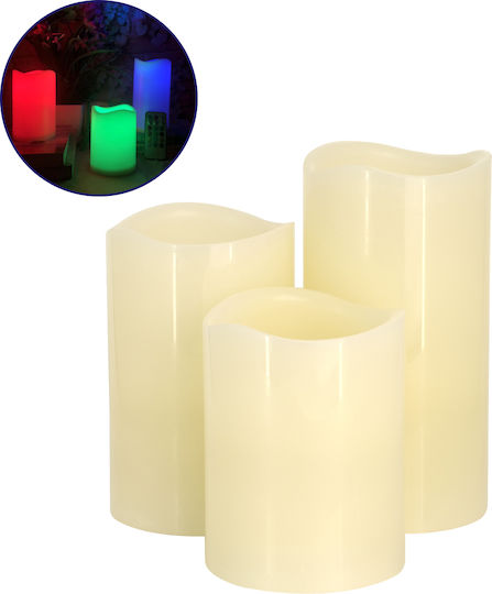 GloboStar Decorative Lamp Wax Polish White 3pcs